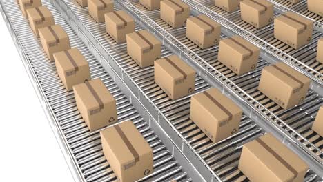 Parcels-on-conveyor-belts