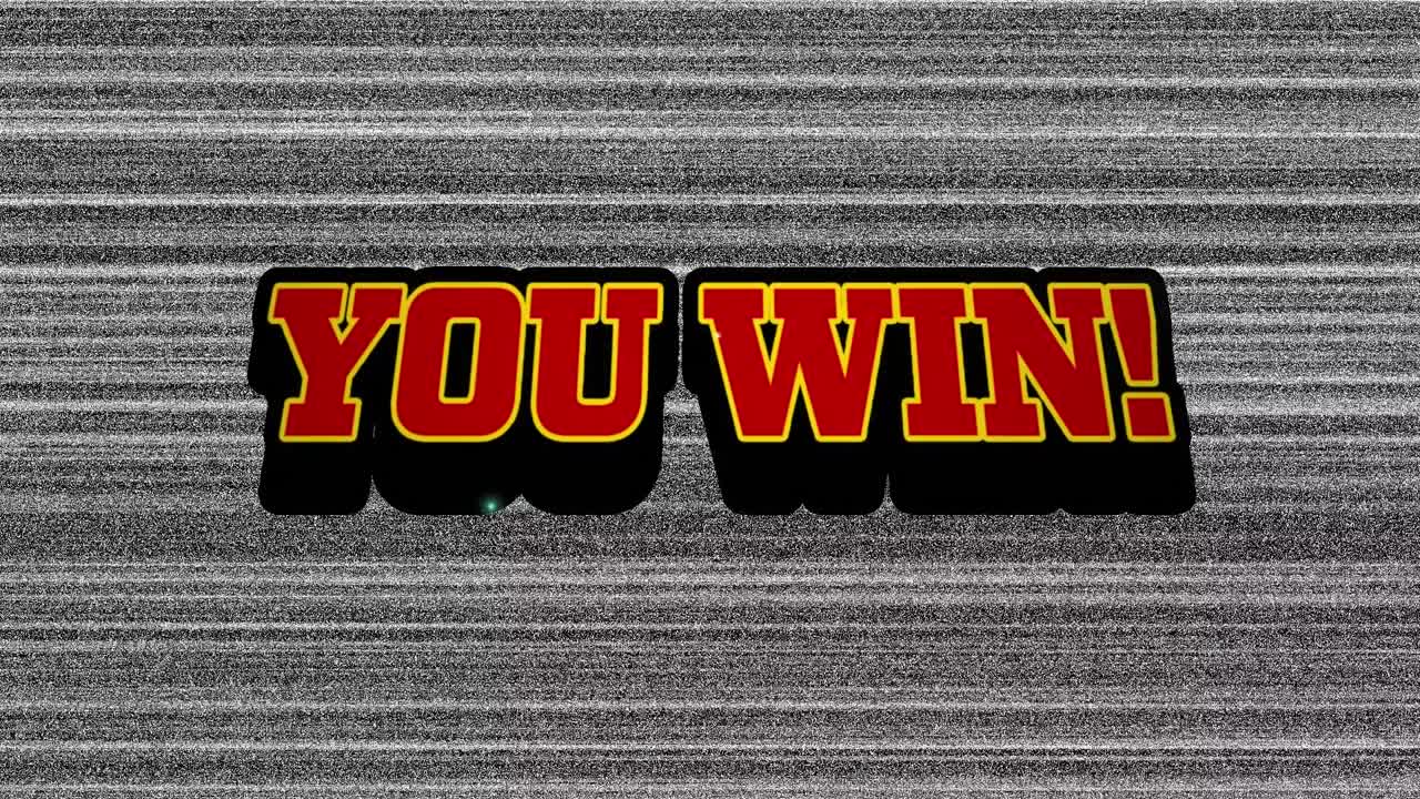 당신이 간섭에 대해 텍스트를 이기는 애니메이션