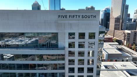 five fifty south skyscraper in downtown charlotte, north carolina