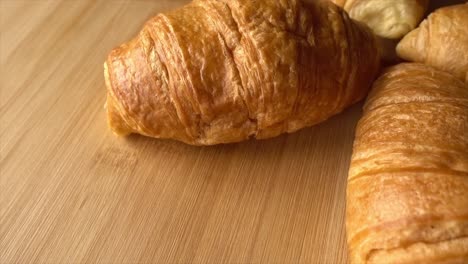 croissants en video de 4k como fondo