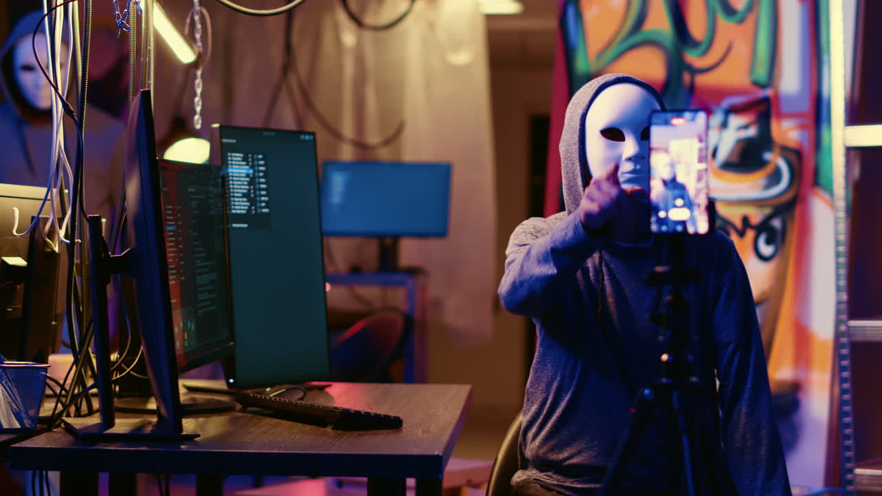 el hacker amenaza con lanzar un ataque cibernético