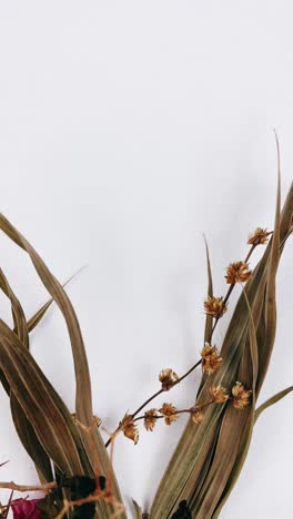 dried floral arrangement