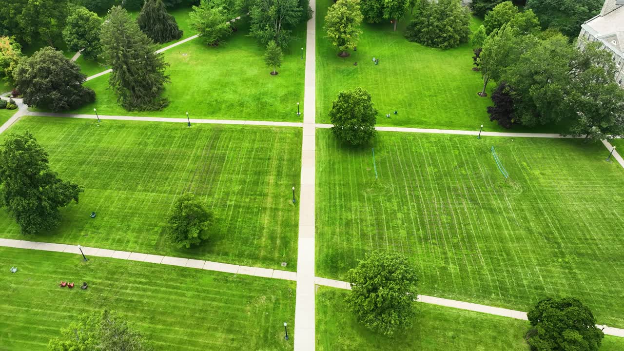 College Green in lush Summer colors in 2023