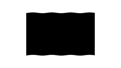 animado de la bandera de polonia. animación con mate de luma opcional. matte de luma alfa incluido. imágenes de video en bucle.