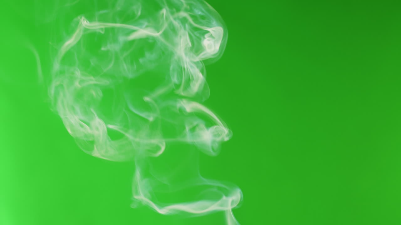 Smoke on a Green Screen