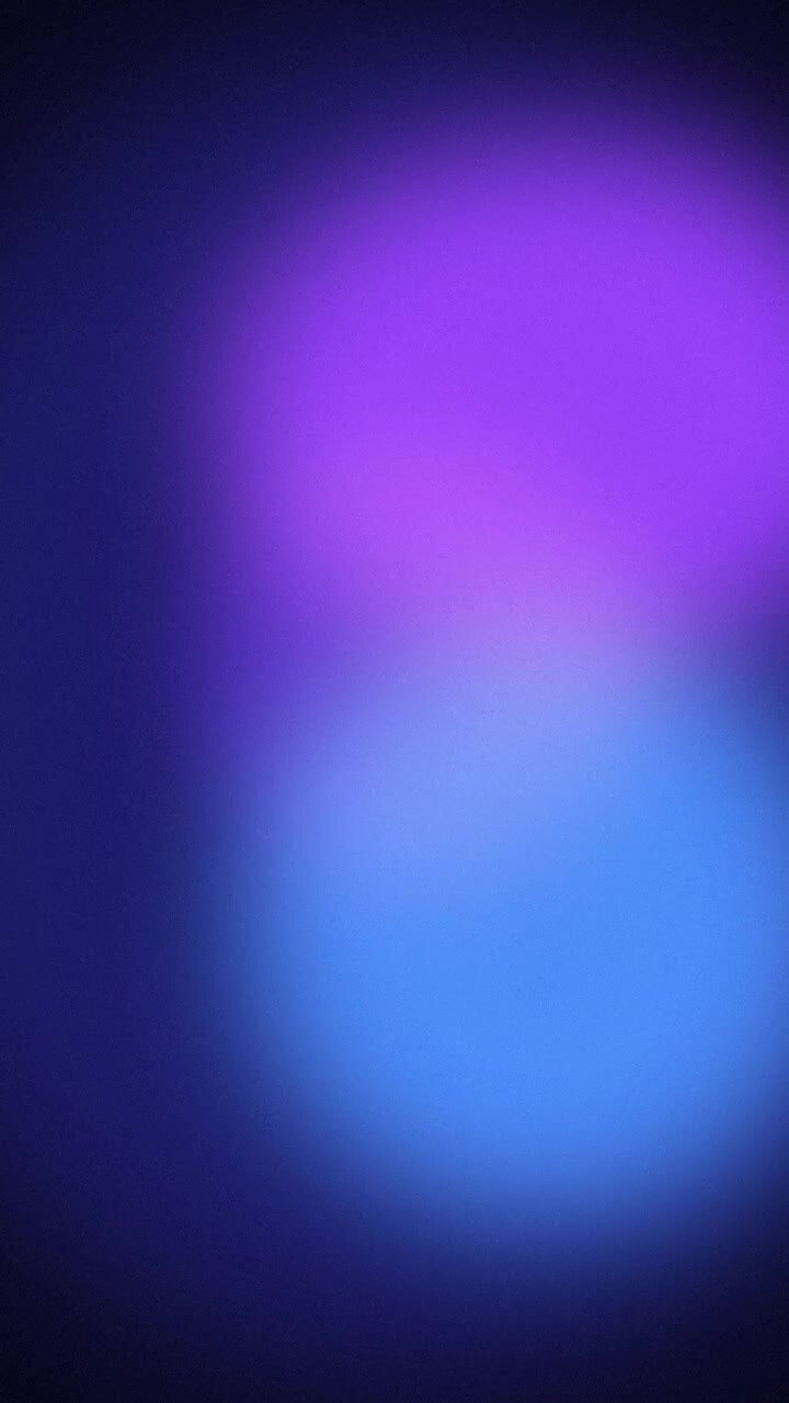Abstract Background with Soft Glowing Purple and Blue Light Orbs