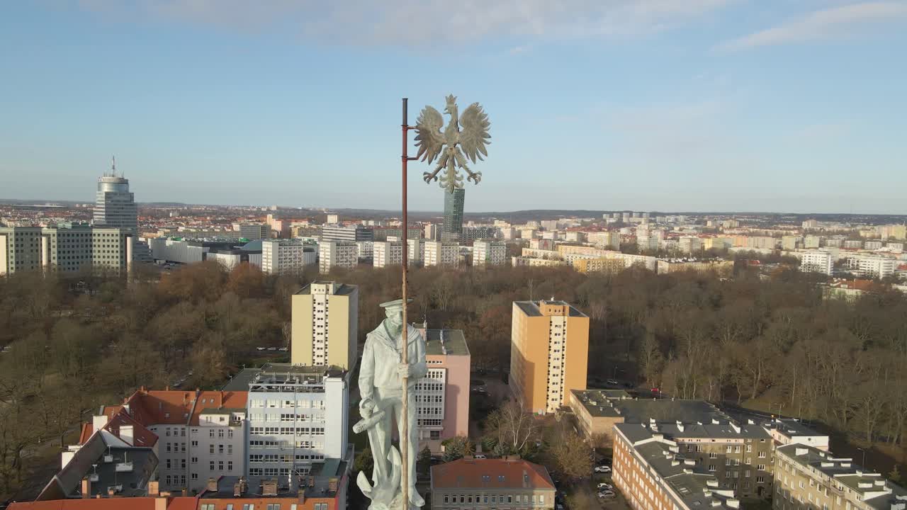 lugar famoso en szczecin, polonia