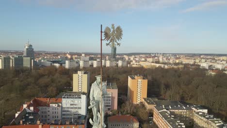 Lugar-Famoso-En-Szczecin,-Polonia