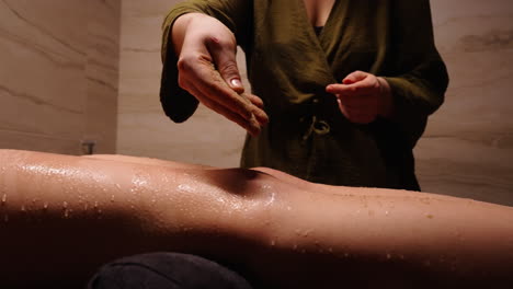 body scrub massage treatment