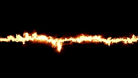 abstract fire waveform.