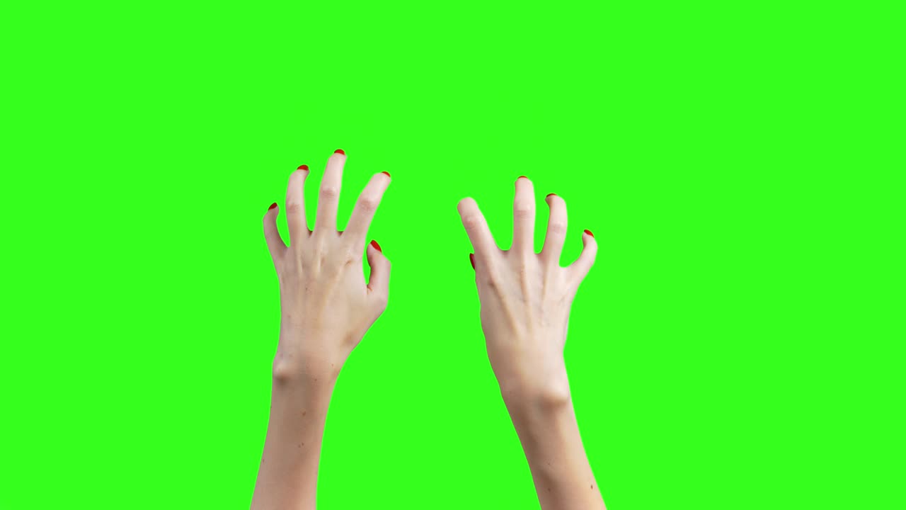 disparar clavos femeninos y gritar de vidrio