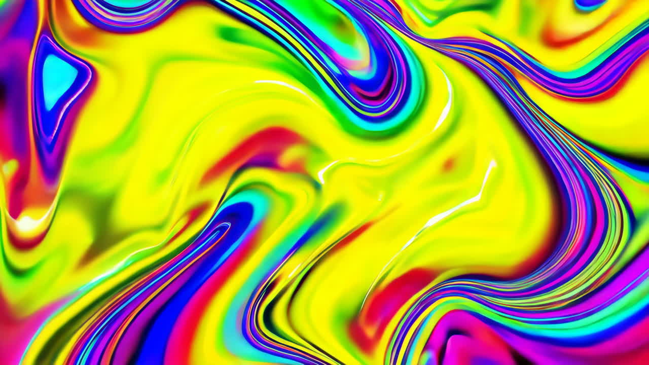 Colori liquidi astratti