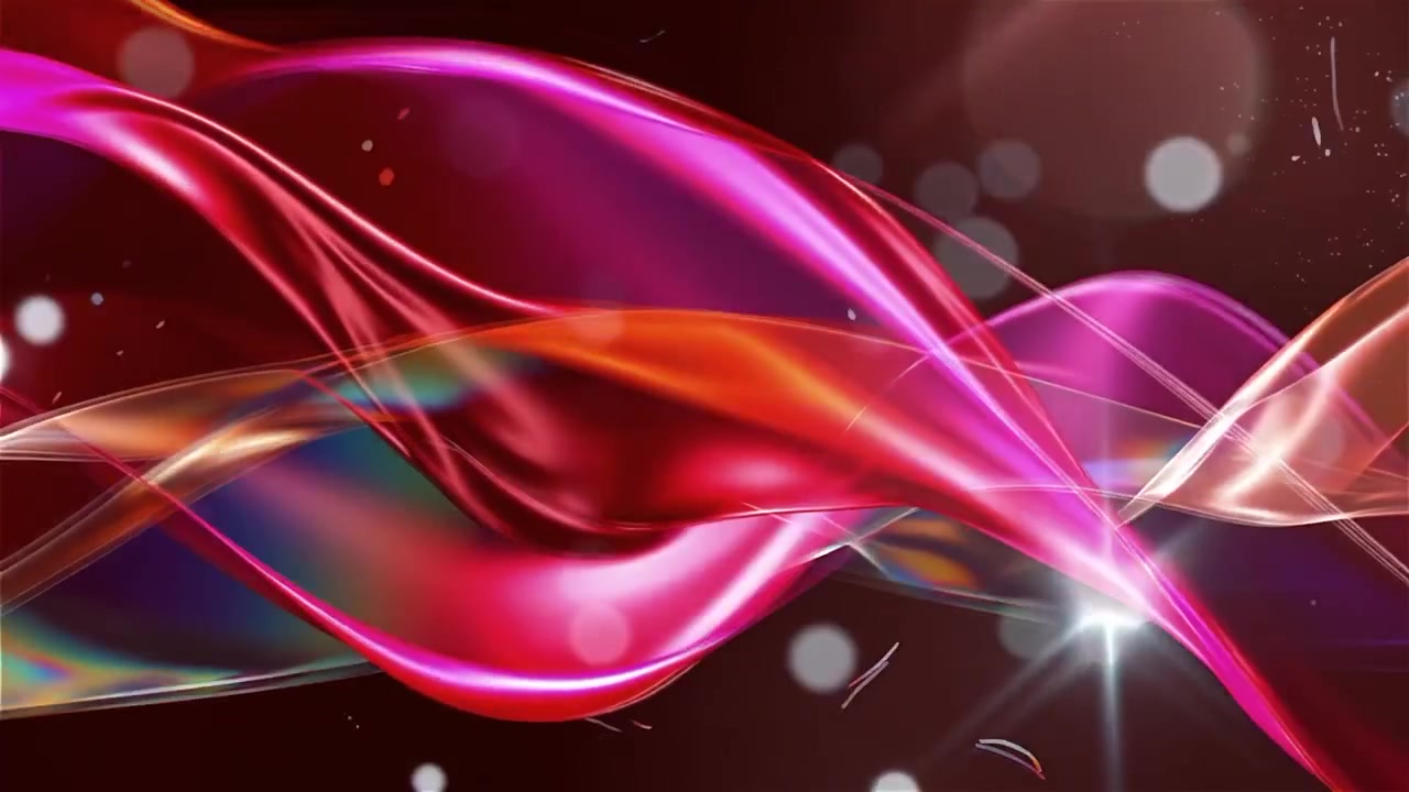 Abstract Flowing Light Waves Background