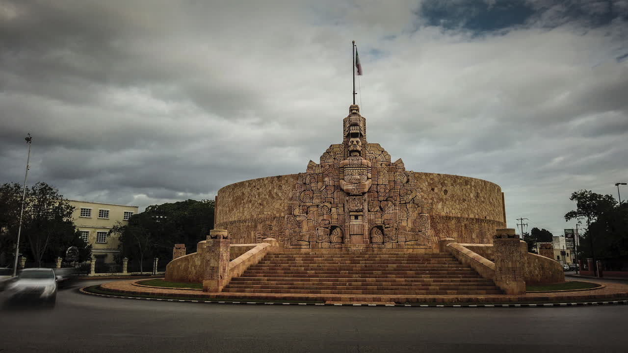 Monument to the Fatherland in Merida, Mexico