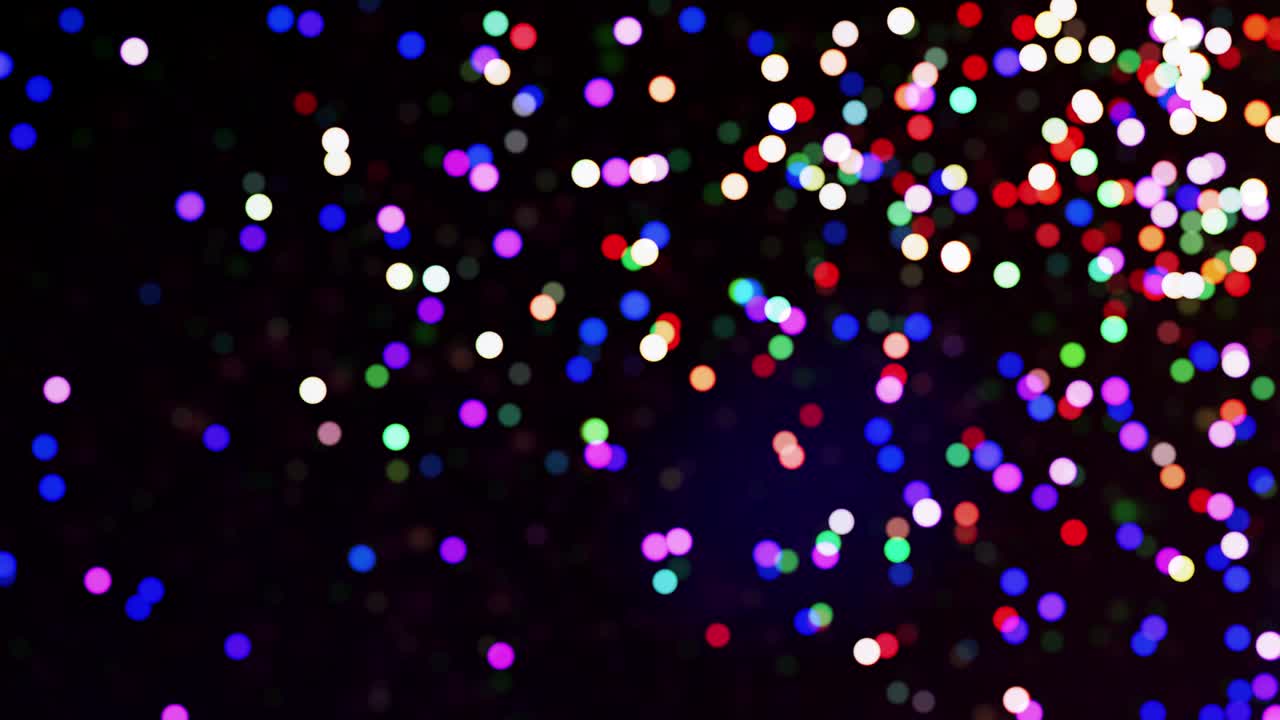 qué hermoso bokeh. loop de video.
