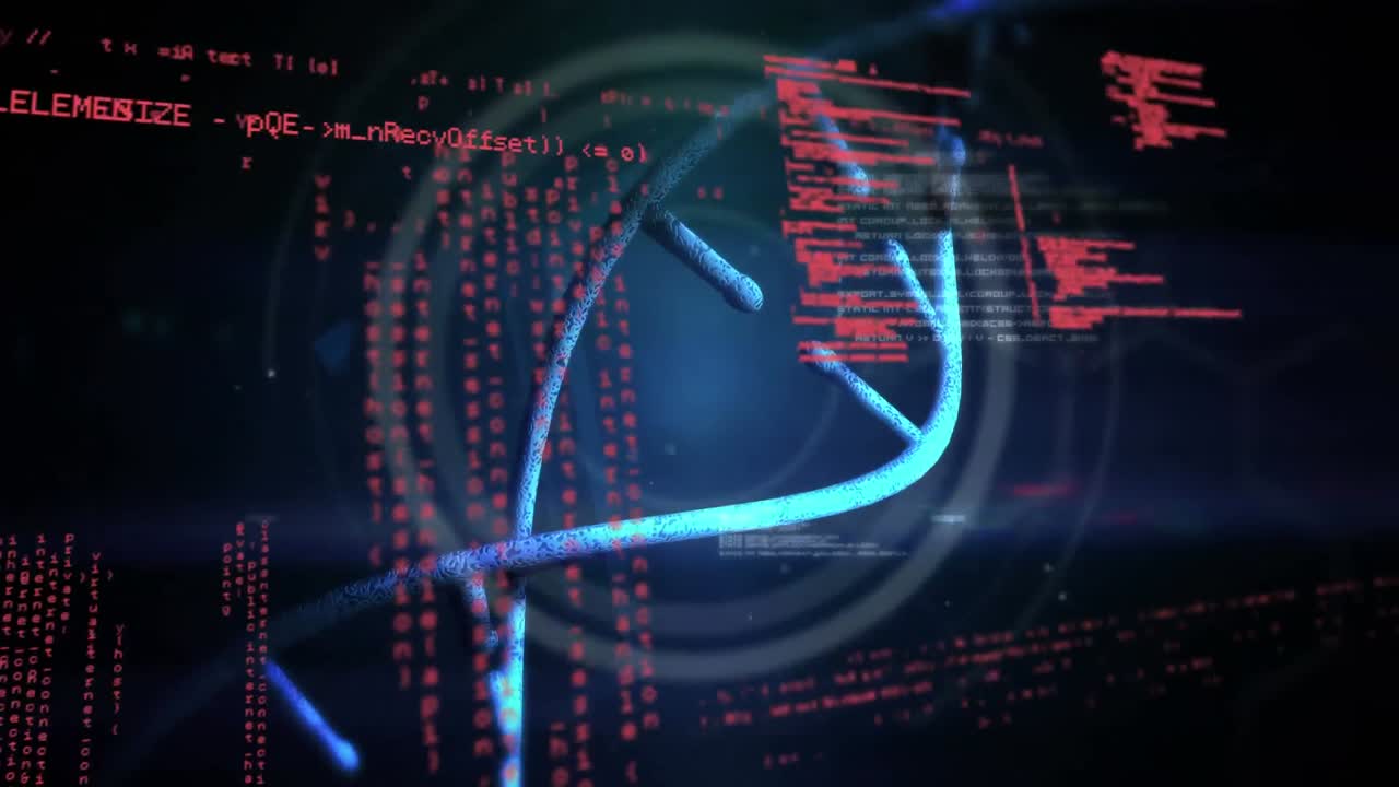 DNA double helix and codes