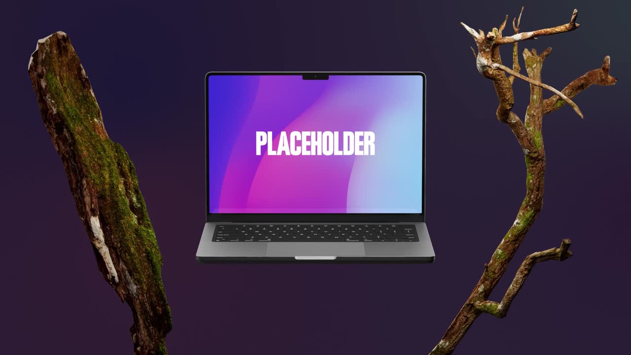 Mockup di laptop 03