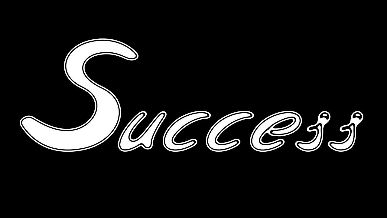 Successo. Filmato in loop con risoluzione 4K