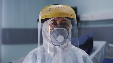 portrait of female doctor taking off mask and looking at camera doctor in uniform with stethoscope portrait of female doctor taking off mask and looking at camera doctor in uniform with stethoscope
