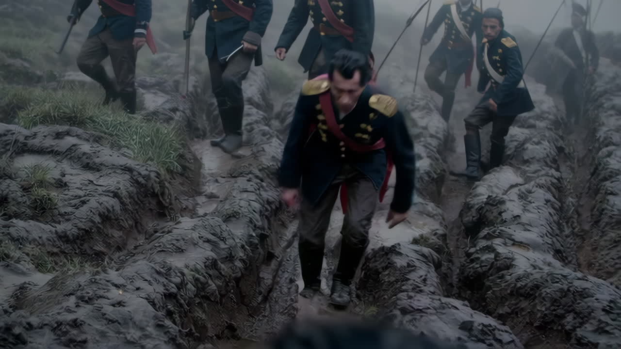 Historical Military Scene