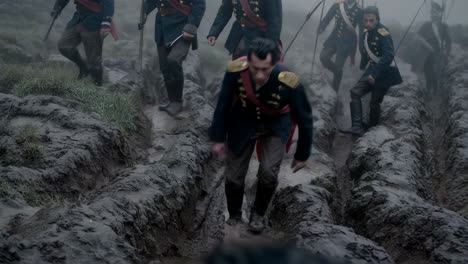 historical military scene