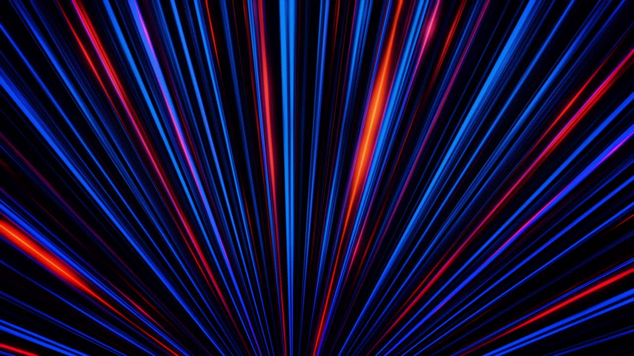 Abstract Neon Lines Background