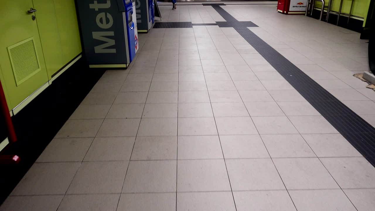 Metrostation. Madrid, Spanien.