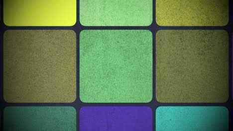 patrón de cuadrados de colores de movimiento 19