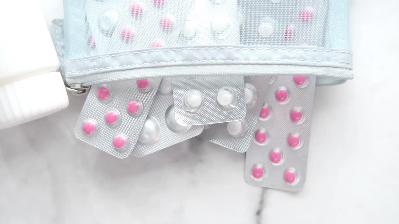 Assorted Medication in a Small Bag