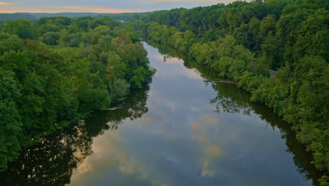 serene river landscape