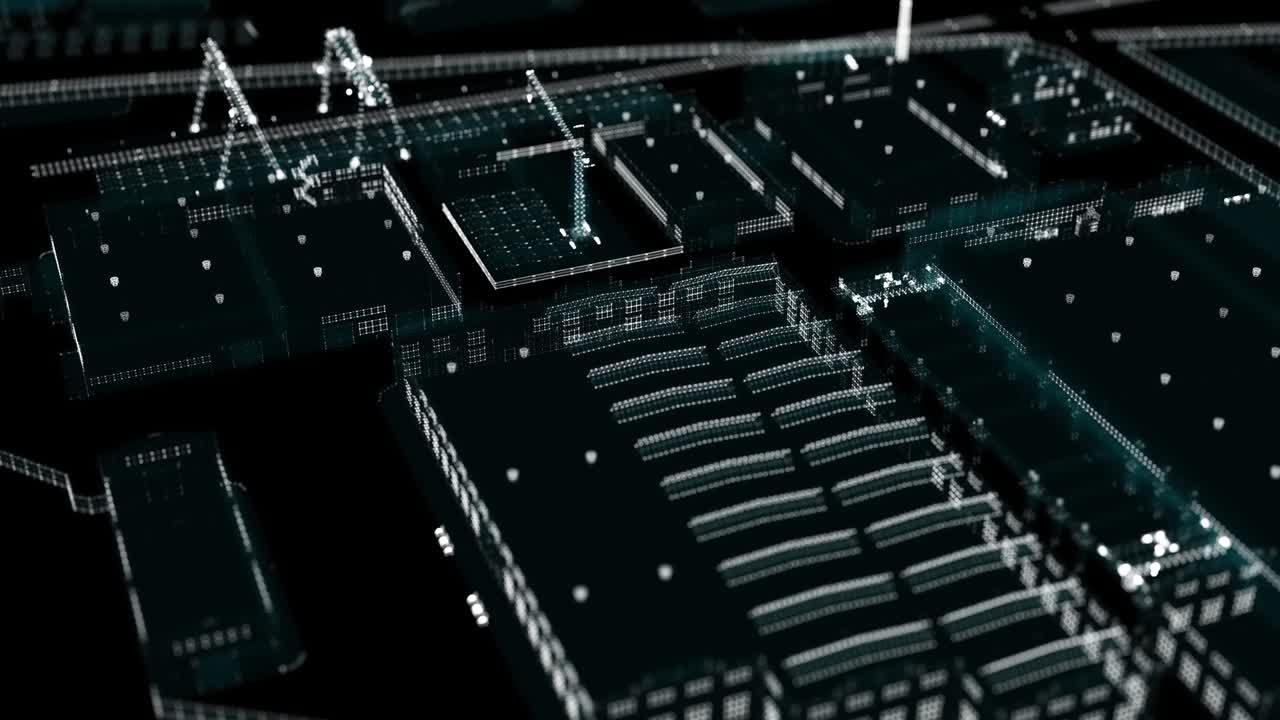 Industrial technology concept. Industry 4.0