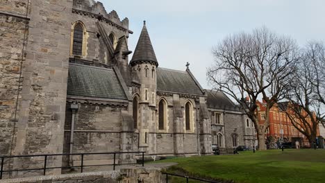 impressive church in dublin - the christchurch cathedral