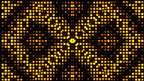 golden geometric light pattern