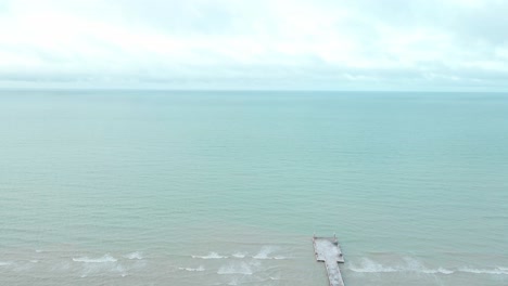 the gulf of mexico seen from yucatán