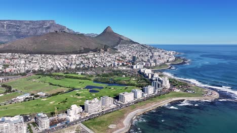 Punto-Verde-En-Ciudad-Del-Cabo,-En-Western-Cape,-Sudáfrica