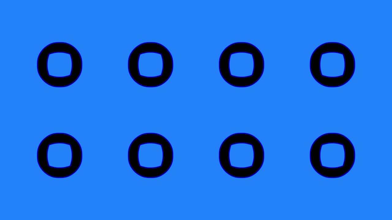 Abstract blue geometric seamless pattern background. Abstract Stripes Kaleidoscope Loop. Fast Psychedelic Colorful Kaleidoscope VJ background. Disco Abstract Motion Background. Kaleidoscope effect