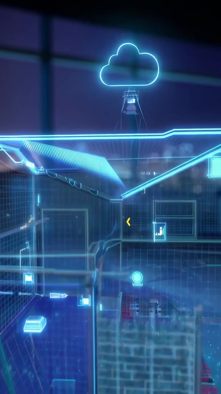 Digital Hologram of a Smart House with Connected Devices and Cloud Network