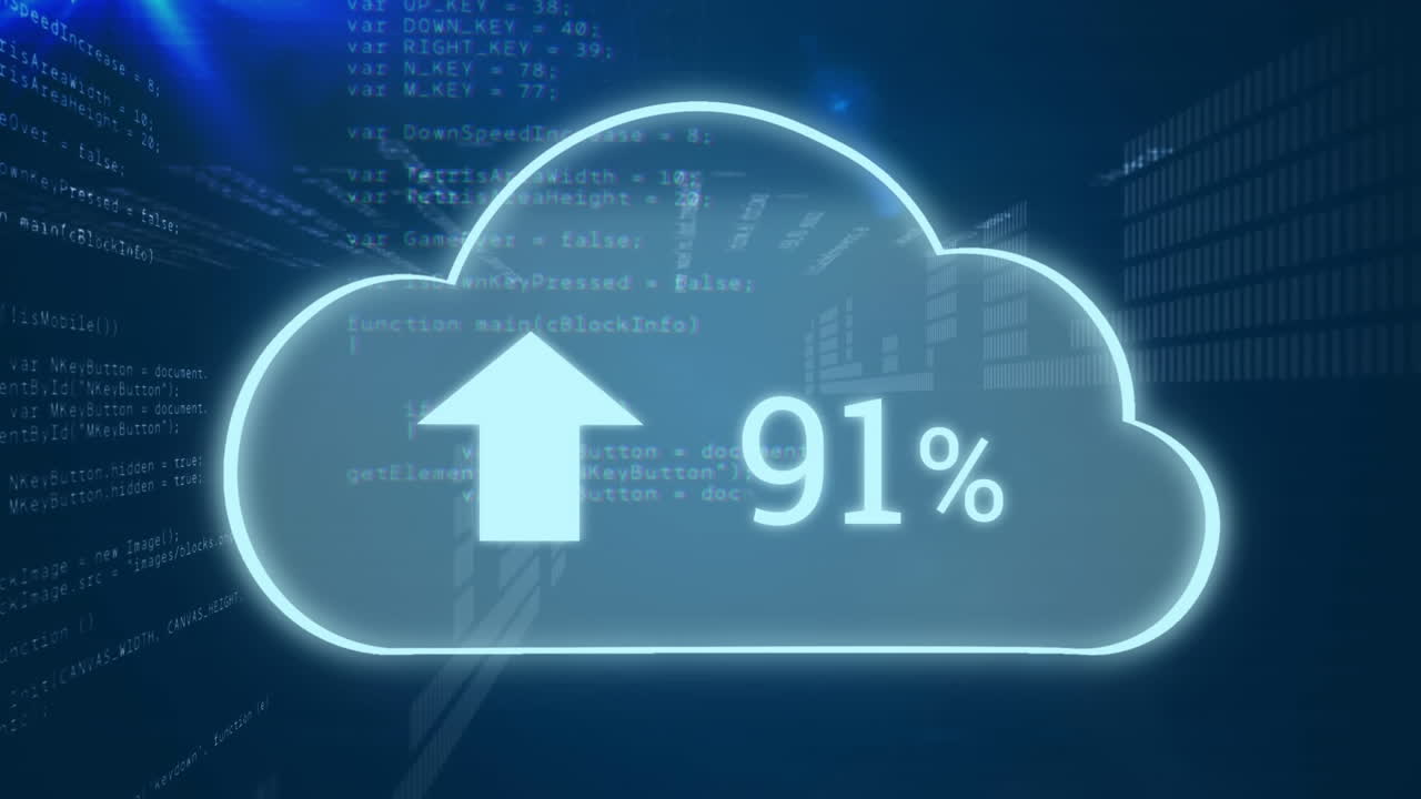 subir nubes de progreso y códigos de programa