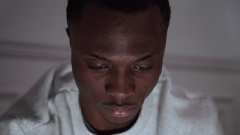 Closeup-of-young-man-on-bed