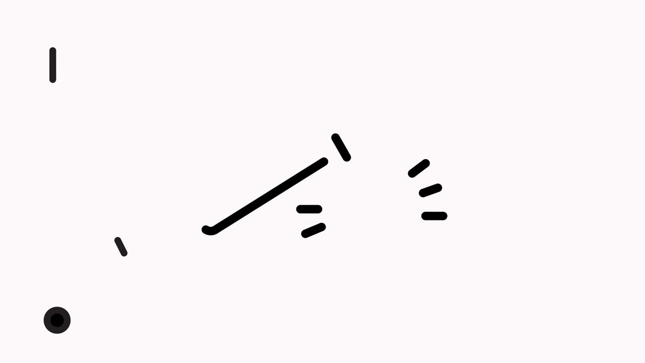 알파와 함께 법적 시스템 라인 아이콘 애니메이션