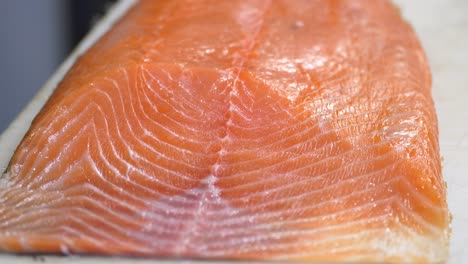 filete de salmón fresco