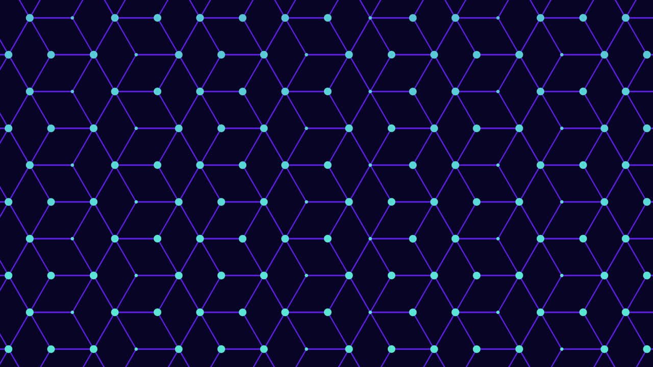 Black and purple geometric pattern with triangles and rectangles in grid-like repeating pattern