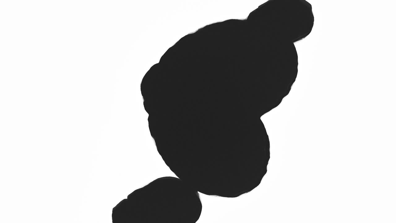 Dark energy heart shapes on a white background