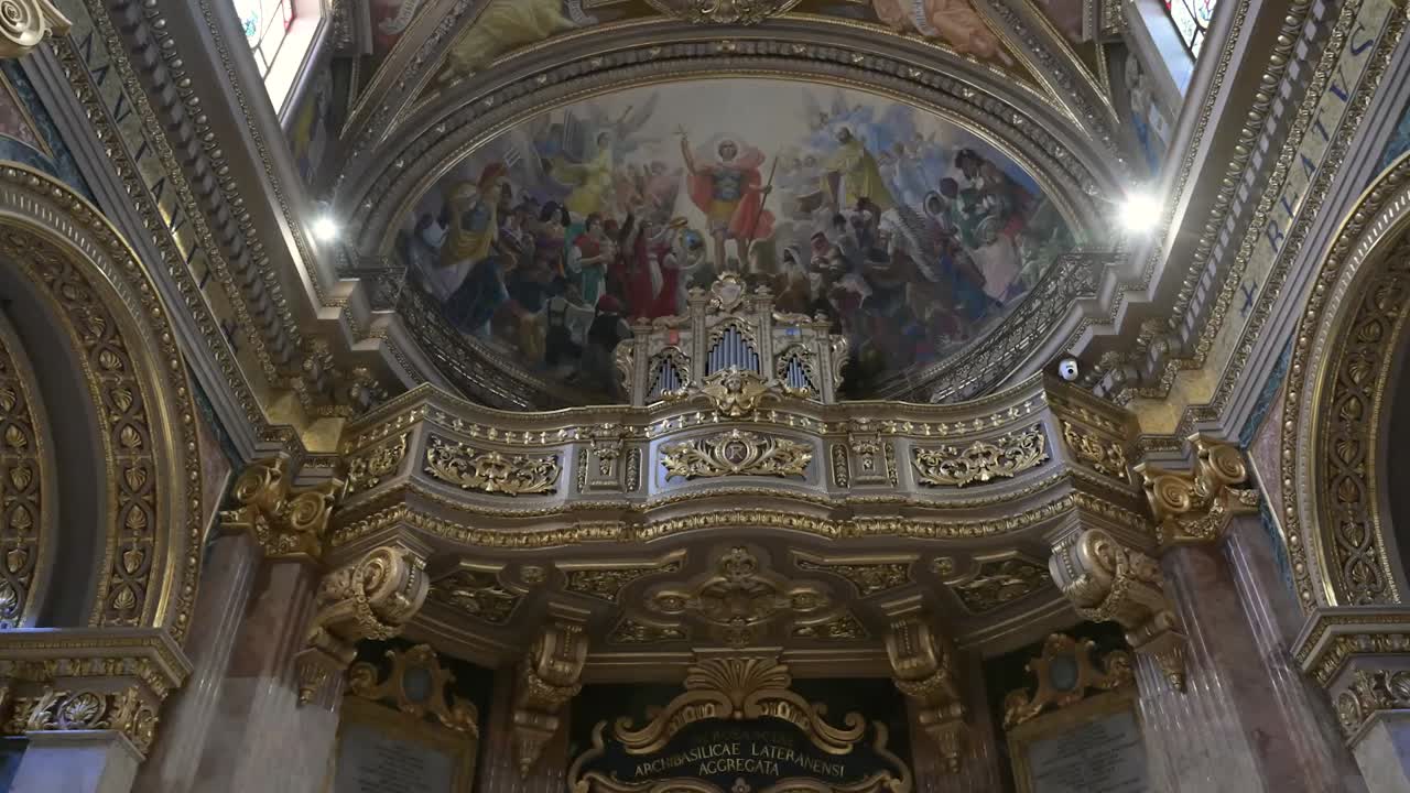 The marble interior of St George’s Basilica in Victoria radiates elegance and devotion, showcasing Gozo’s baroque artistry and sacred craftsmanship