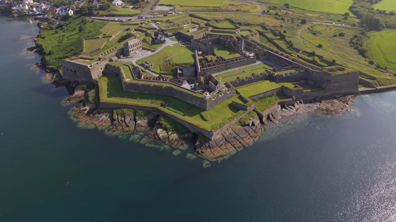 Trace Italian Military Engineering: Charles Fort in Kinsale Harbour, County Cork, Ireland