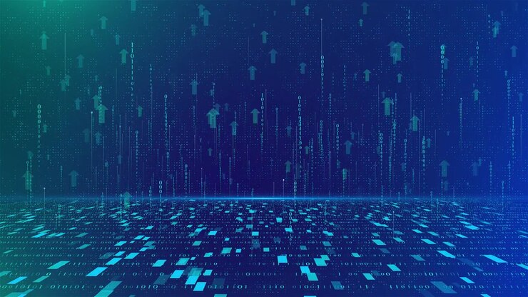 4k deep learning science technology background network ai deep machine learning artificial