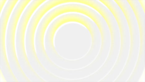 abstract white and yellow circle background