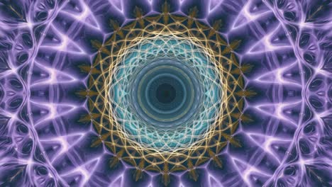 vibrant psychedelic kaleidoscope pattern