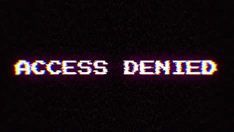 decodificación de un texto codificado de 8 bits con ruido: acceso denegado