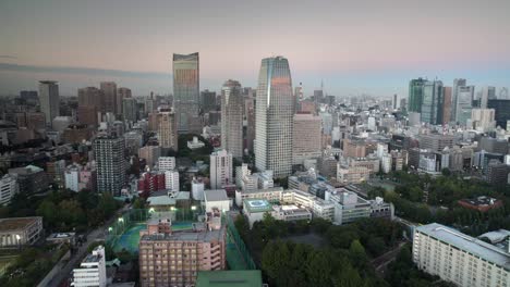 tokyo tower sunset 00